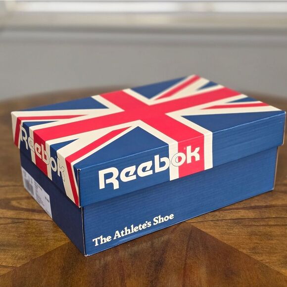 Reebok Club C 85 White Black Leather Shoes Classic Sneakers Women's 10 Brand New - Picture 4 of 16